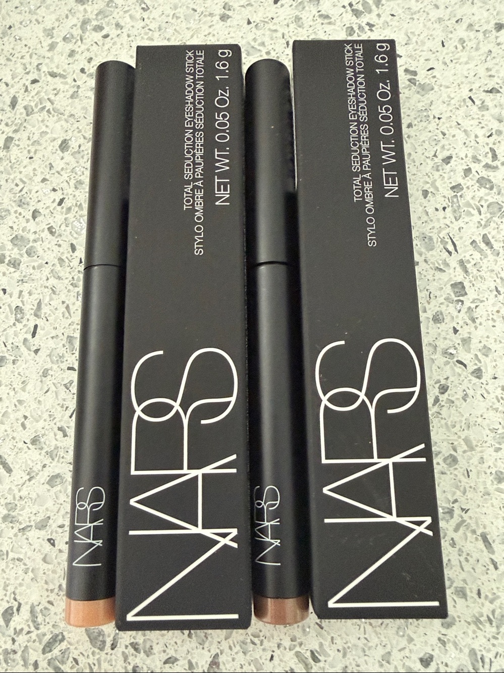 NARS total seduction eyeshadow sticks x 2